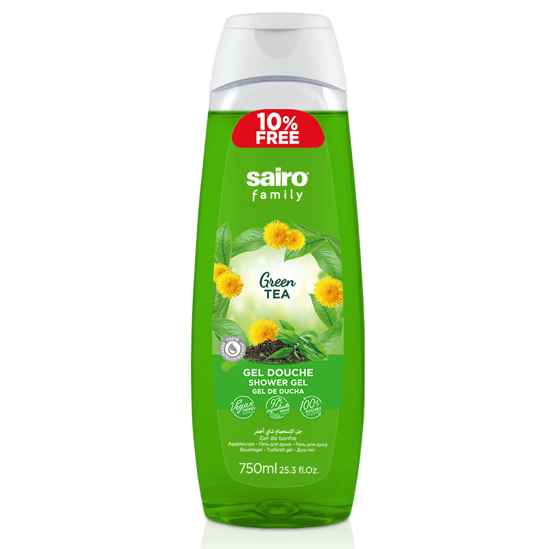 GEL DOUCHE GREEN TEA FAMILY 750 ML