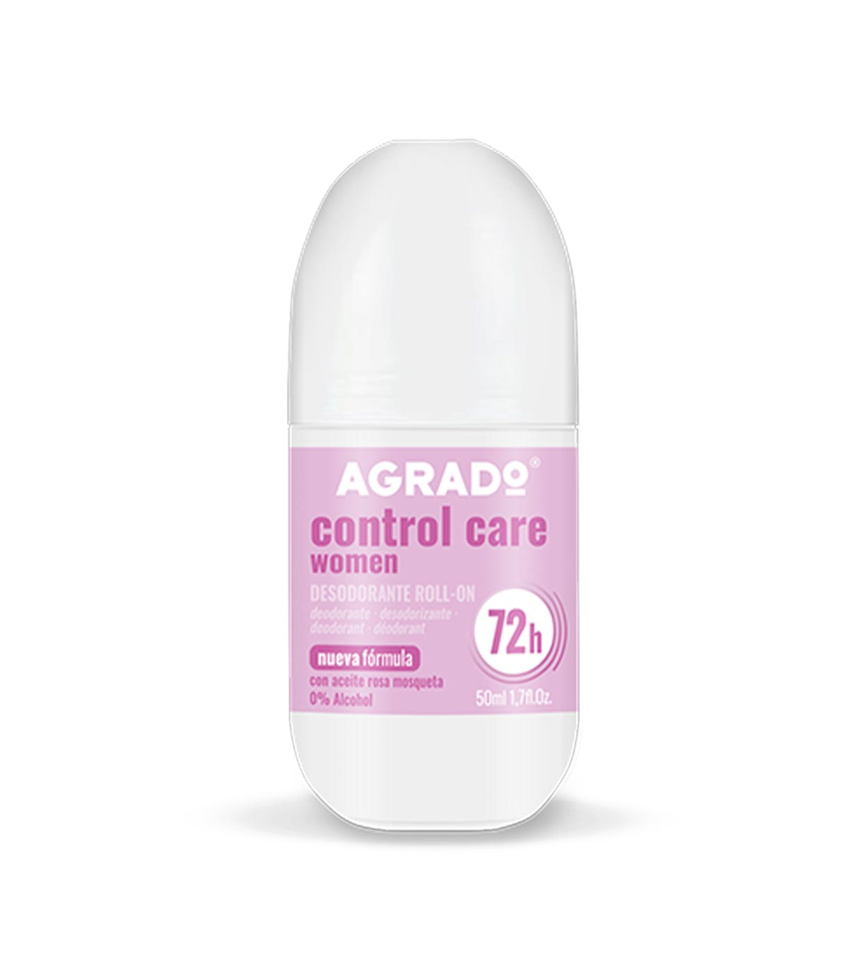 DEODORANT ROLL-ON FEM ROSE MUSQUÉE 50ML