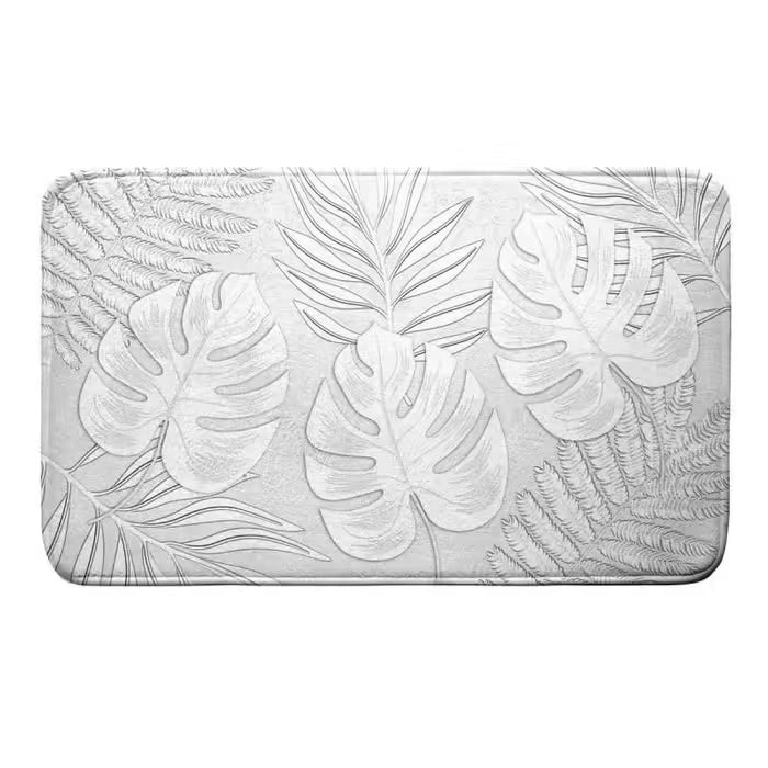 TAPIS DE BAIN 45 X 75 CM MICRO IMPRIMÉ