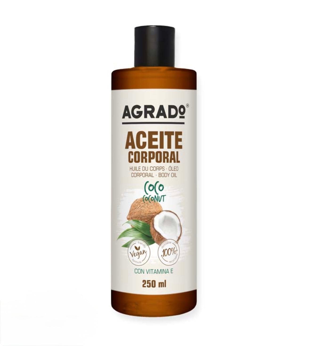 Huile de corps coco 250 ml