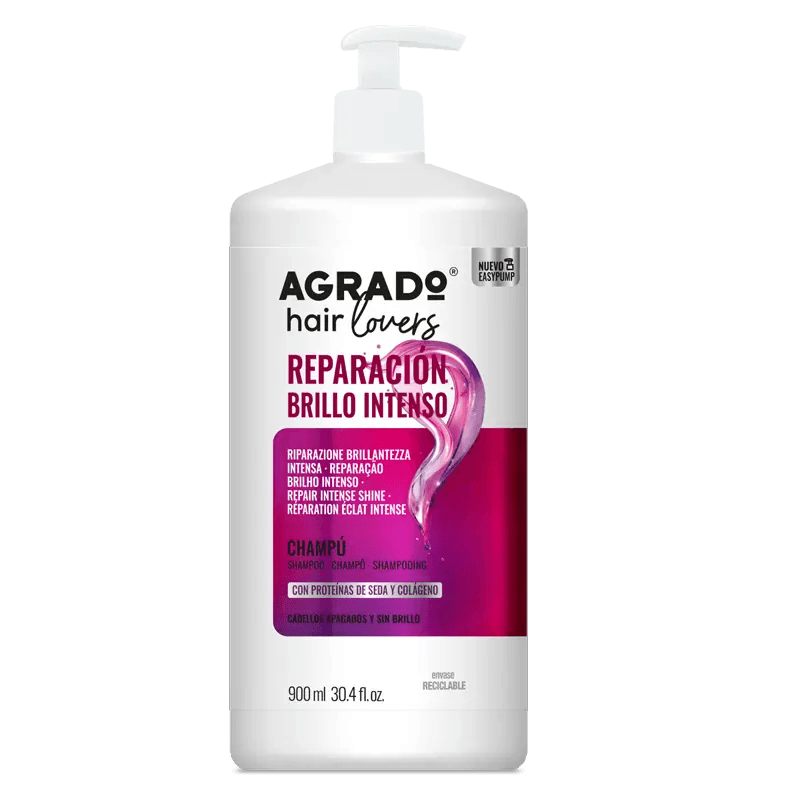 Shampoing réparateur brillance intense 900 ml