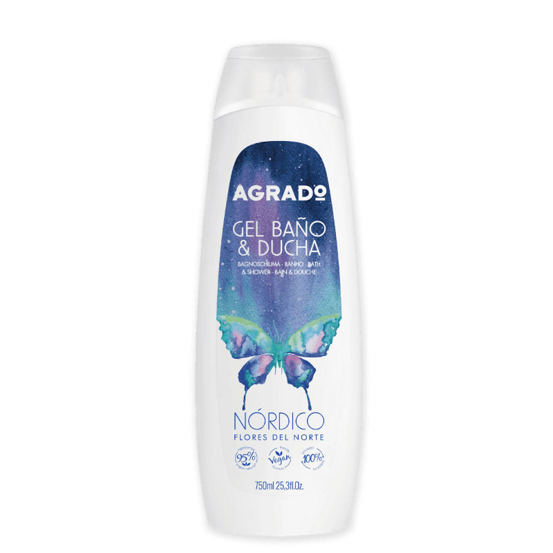 Gel bain & douche nordique 750 ml