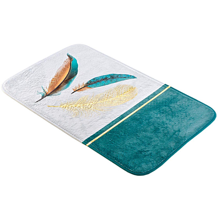TAPIS DE BAIN 45 X 75 CM MICRO IMPRIMÉ