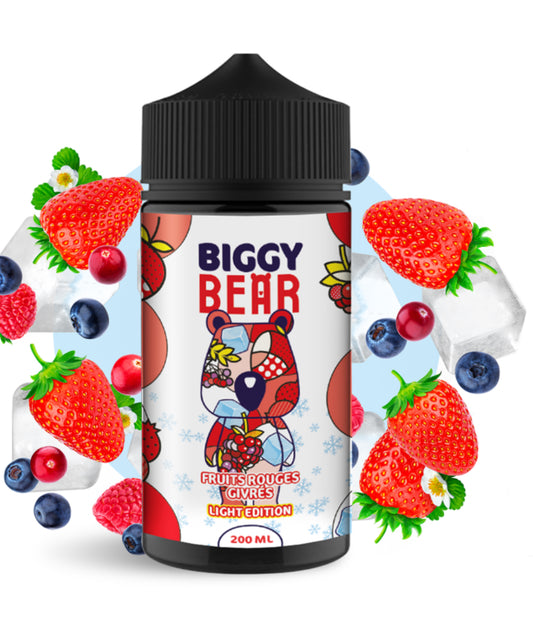 Biggy Bear - Fruits Rouges Givrés - Light Edition 200ml