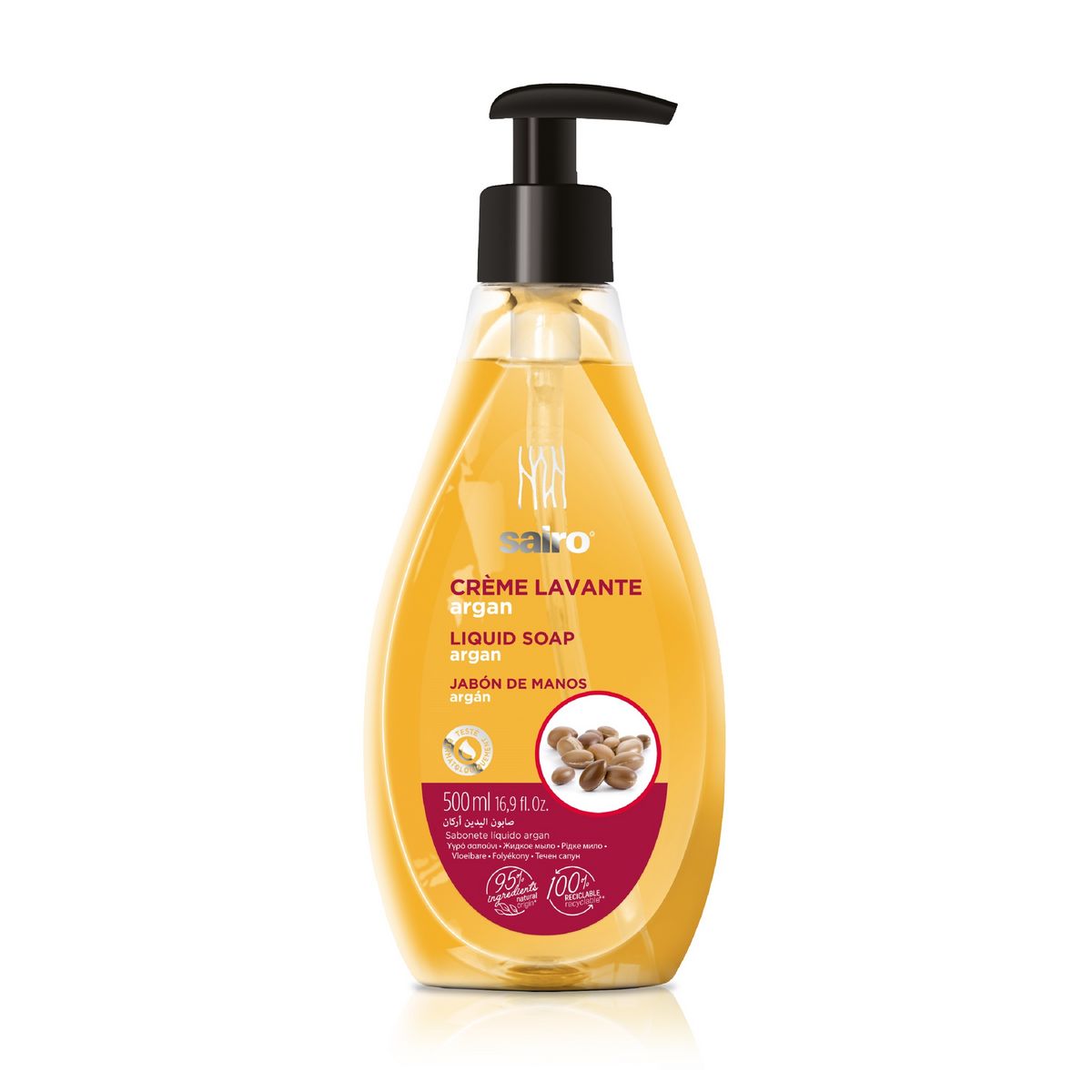 CREME LAVANTE MAINS ARGAN 500ML